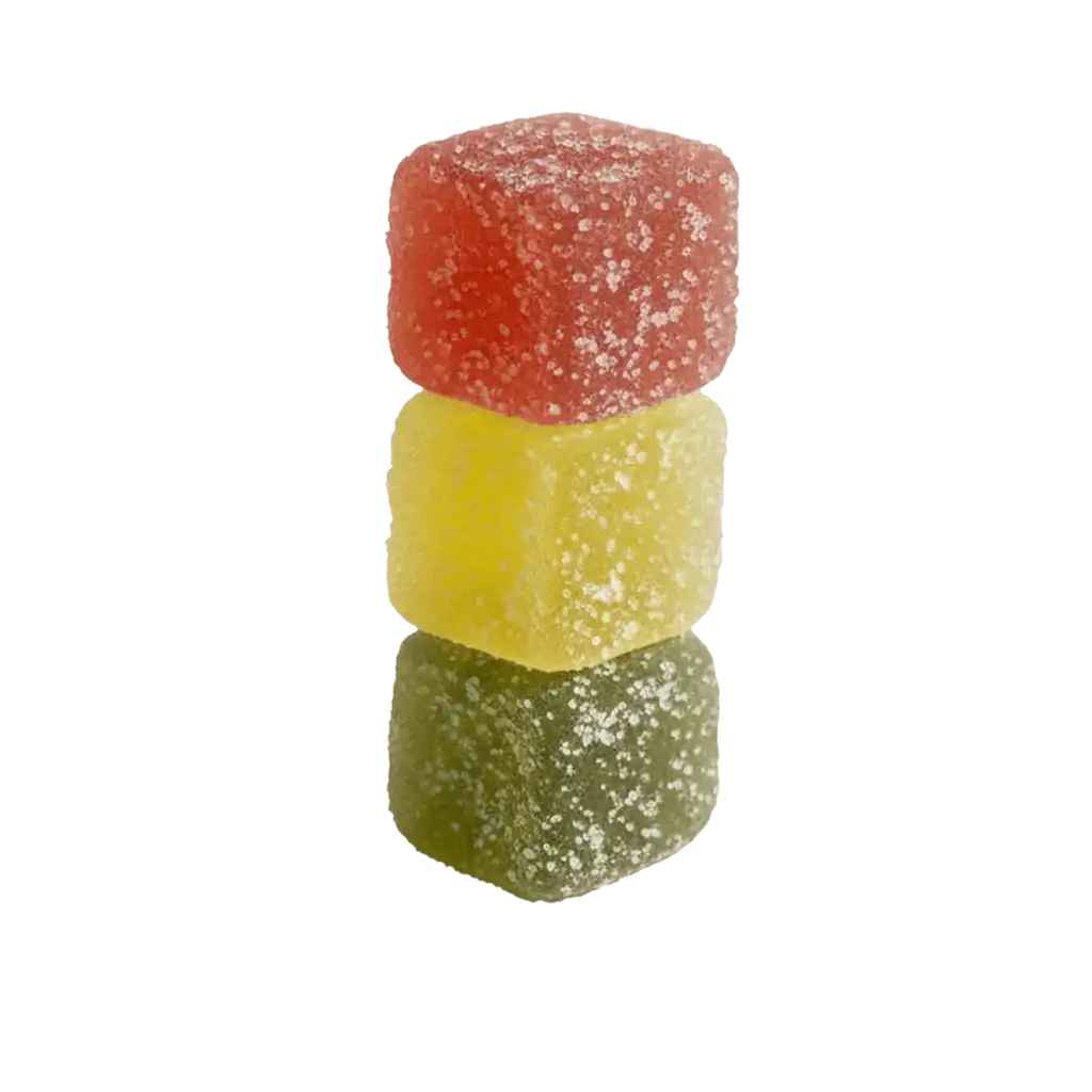 50mg Delta-8 THC + 50mg CBD Tropical Gummies at The 407 Spot Orlando Smoke Shop