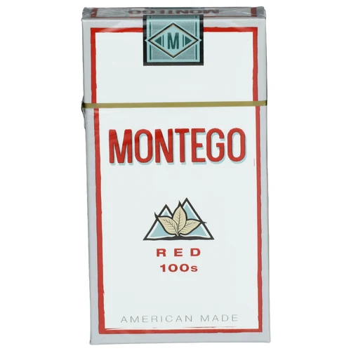 The 407 Spot — Montego Red Full Flavor Filter Cigarettes - 20 Count (MONTEGO, UPC 00011000000020).