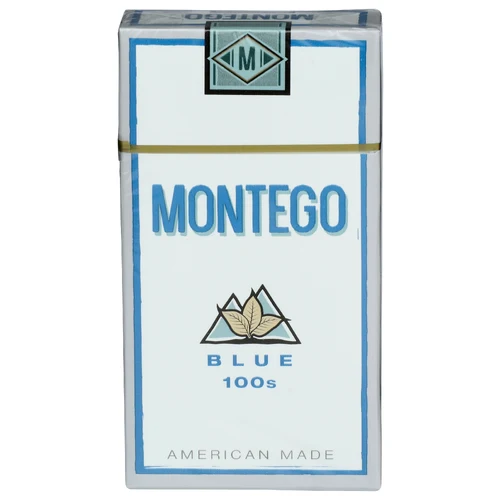 The 407 Spot — Montego Blue Smooth Filter Cigarettes - 20 Count (MONTEGO, UPC 00011000000037).