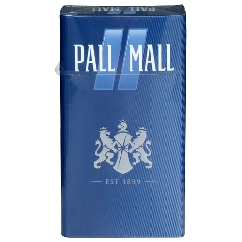 The 407 Spot — Pall Mall Blue Smooth Filter Cigarettes - 20 Count (Pall Mall, UPC 00027200008629).