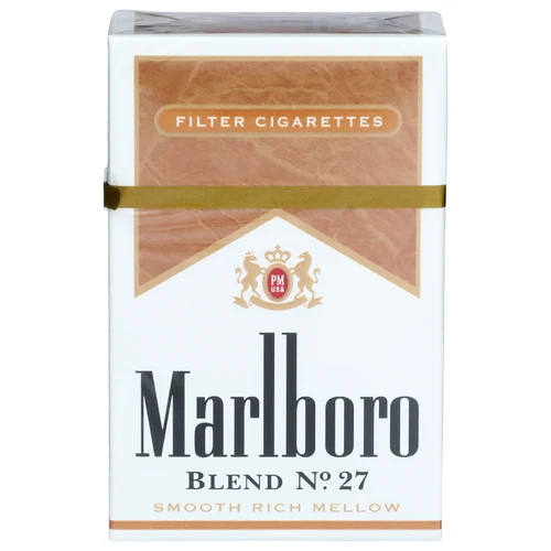 The 407 Spot — Marlboro Blend No. 27 Rich Smooth Filter Cigarettes (King Size Box) - 20 Count (Marlboro, UPC 00028200002648).