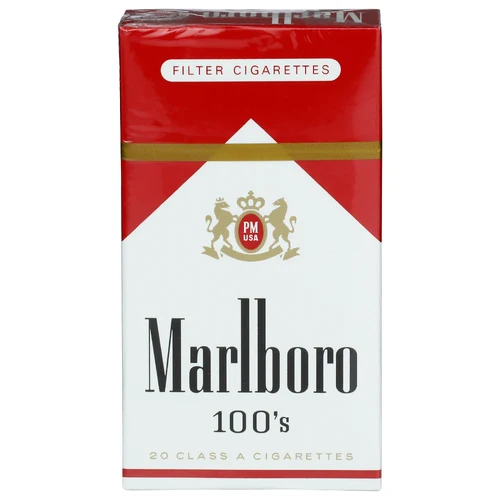 The 407 Spot — Marlboro Red 100's Filter Cigarettes (Box) - 20 Count (Marlboro, UPC 00028200003638).