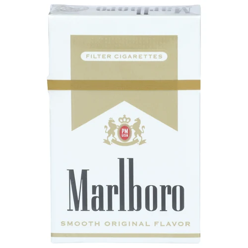 The 407 Spot — Marlboro Gold Pack Filter Cigarettes (King Size Box) - 20 Count (Marlboro, UPC 00028200003843).