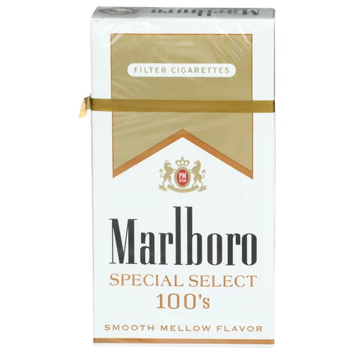 The 407 Spot — Marlboro Special Select Gold Pack 100's Cigarettes - 20 Count (Marlboro, UPC 00028200004239).
