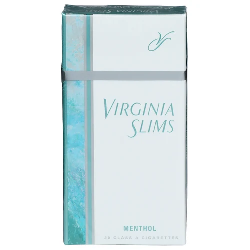 The 407 Spot — Virginia Slims Menthol Silver Pack Mellow Menthol Slim Cigarettes - 20 Count (Virginia Slims, UPC 00028200007445).