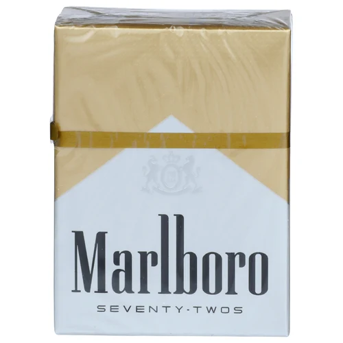 The 407 Spot — Marlboro Gold Pack Seventy-Twos (72's) Filter Cigarettes - 20 Count (Marlboro, UPC 00028200009654).
