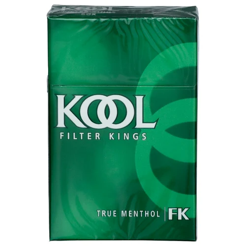 The 407 Spot — Kool Green True Menthol Filter Kings Cigarettes (Box) - 20 Count (Kool, UPC 00090500000716).