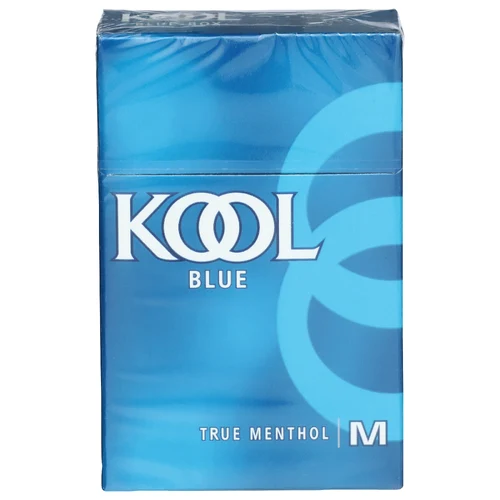 The 407 Spot — Kool Blue Smooth Menthol Filter Kings Cigarettes (Box) - 20 Count (Kool Blue, UPC 00090500000860).
