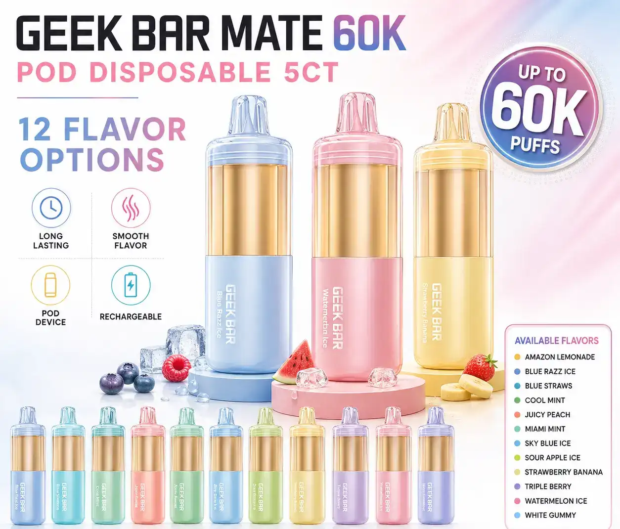 The 407 Spot — Geek Bar Mate 60K Pod.