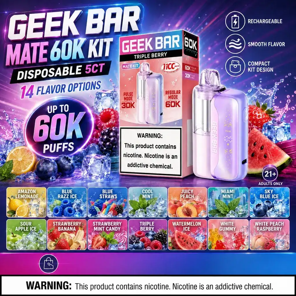 The 407 Spot — Geek Bar Mate 60K Kit.