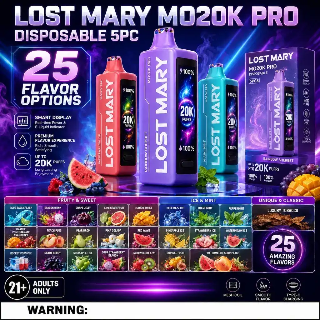 The 407 Spot — Lost Mary MO20K Pro.