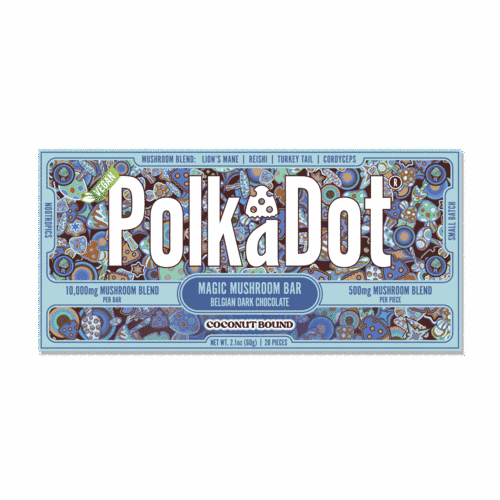 The 407 Spot — PolkaDot™ Coconut Bound Chocolate Bar (2.1 oz / 60g) at $40.00.