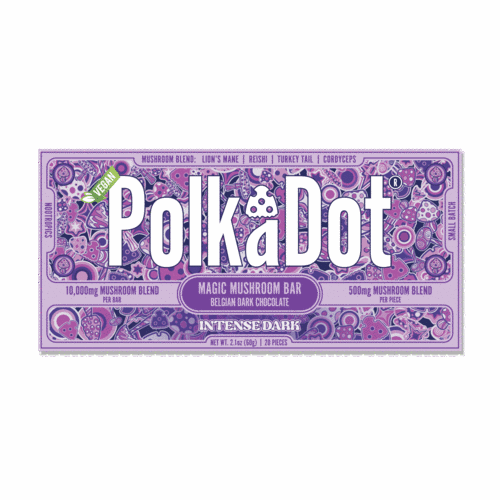 The 407 Spot — PolkaDot™ Intense Dark Chocolate Bar (2.1 oz / 60g) at $40.00.