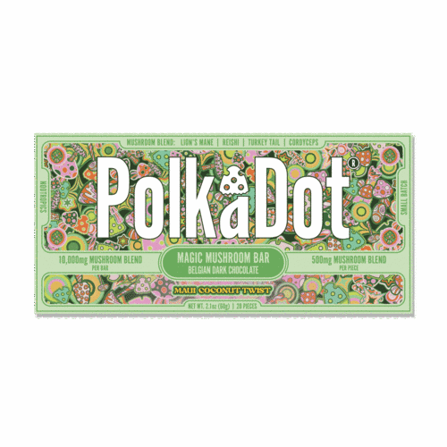 The 407 Spot — PolkaDot™ Maui Coconut Twist Chocolate Bar (2.1 oz / 60g) at $40.00.