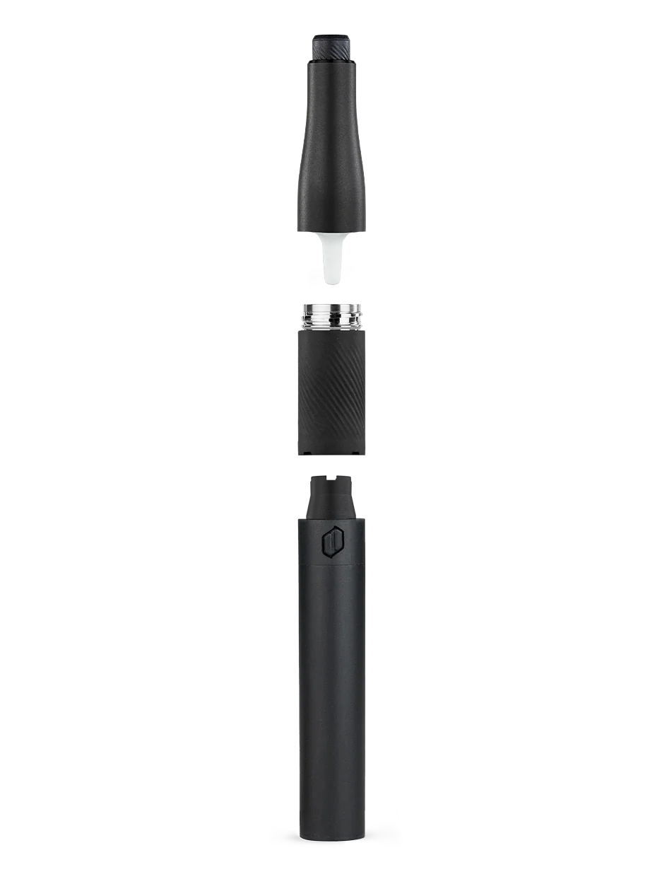 Puffco Plus V2 Pocket Concentrate Dab Pen in Onyx with Dart Mouthpiece and Coil-Less Ceramic Chamber at The 407 Spot Orlando